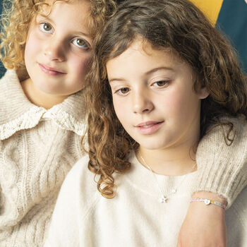 Sterling Silver My Lucky Star Personalised Kids Necklace, 5 of 11