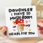'Daughter Mushroom In My Heart For You' Card, thumbnail 1 of 2