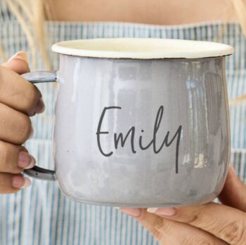 Valentine's Day Personalised Enamel Mug, 6 of 6