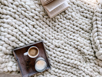 Chunky Knit Blanket, 2 of 5