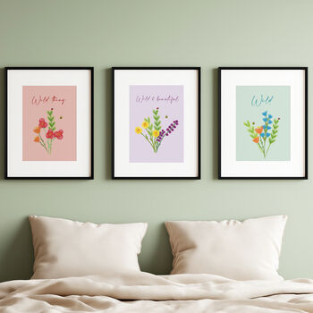 'Wild Thing' Floral Print, 3 of 5