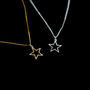 Simple Star Necklace, Christmas Gift For Her, thumbnail 4 of 7