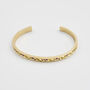 Blackberry Bramble Gold Bangle, thumbnail 4 of 9