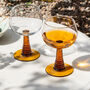 Set Of Two Retro Roemer Wine Glasses, thumbnail 2 of 5