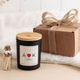Personalised Initials Valentine’s Day Candle Gift, thumbnail 2 of 6