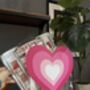 Retro Heart Vinyl Lp Record Holder, thumbnail 6 of 6