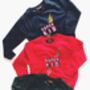 'Super Dad And Me' Matching Embroidered Sweatshirts, thumbnail 7 of 7