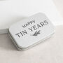 Leafy Anniversary Mini Photo Card Keepsake Tin, thumbnail 3 of 4