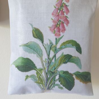 Lavender Sachet Hanging Decoration With Foxglove Print, 6 of 8