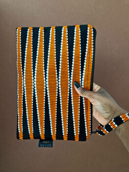Large African Print Zip Pouch | Doyin Print, 5 of 7