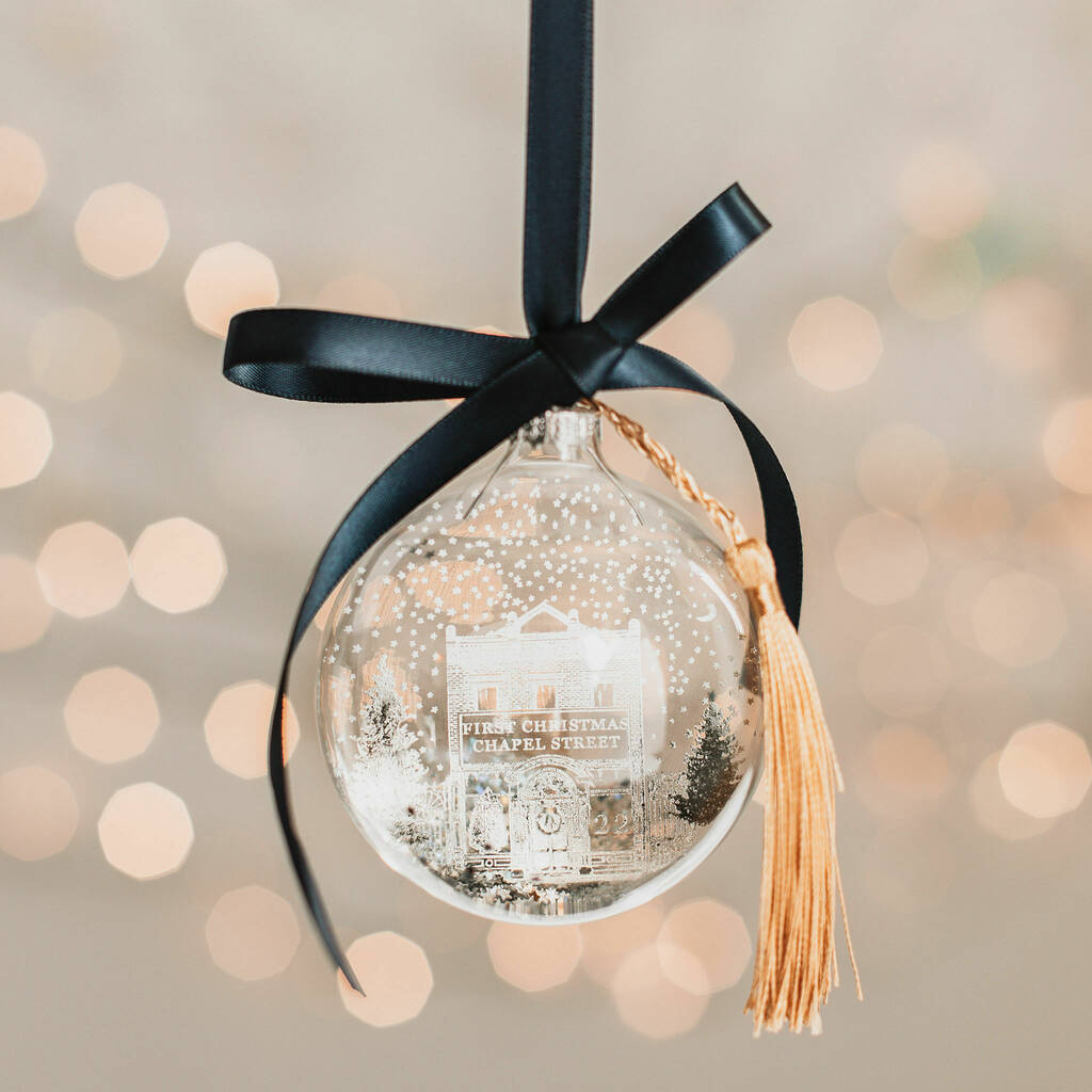 First Christmas In New Home Bauble By Coral & Moss