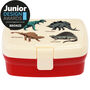Children's Dinosaur Lunch Box And Tray, thumbnail 4 of 7
