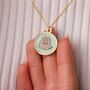 Pusheen The Cat Pizza Necklace, thumbnail 1 of 6
