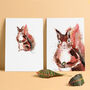 Inky Squirrel Illustration Print, thumbnail 5 of 12