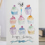 '80th Happy Birthday!' Milestone Birthday Card, thumbnail 3 of 3