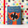 Mini Wild About You Card, thumbnail 4 of 5