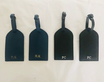 Luggage Tag Set With Monogram, 3 of 8