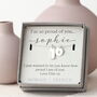 Personalised 'Proud Of You' Necklace In Gift Box, thumbnail 1 of 4