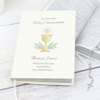 Personalised First Holy Communion Bible, 2 of 4