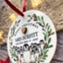 Personalised Class Teacher Acrylic Christmas Tree Decoration, thumbnail 2 of 2