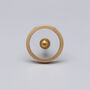 G Decor Elton Transparent Charm Gold And Glass Pull Knobs, thumbnail 4 of 4