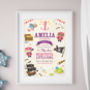 Personalised Pirate Birth Details Print, thumbnail 4 of 5