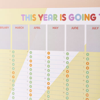 This Year Sunshine Wall Planner 2022, 4 of 4