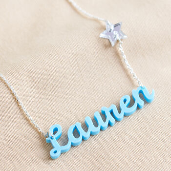 Acrylic Name Necklace, 5 of 10