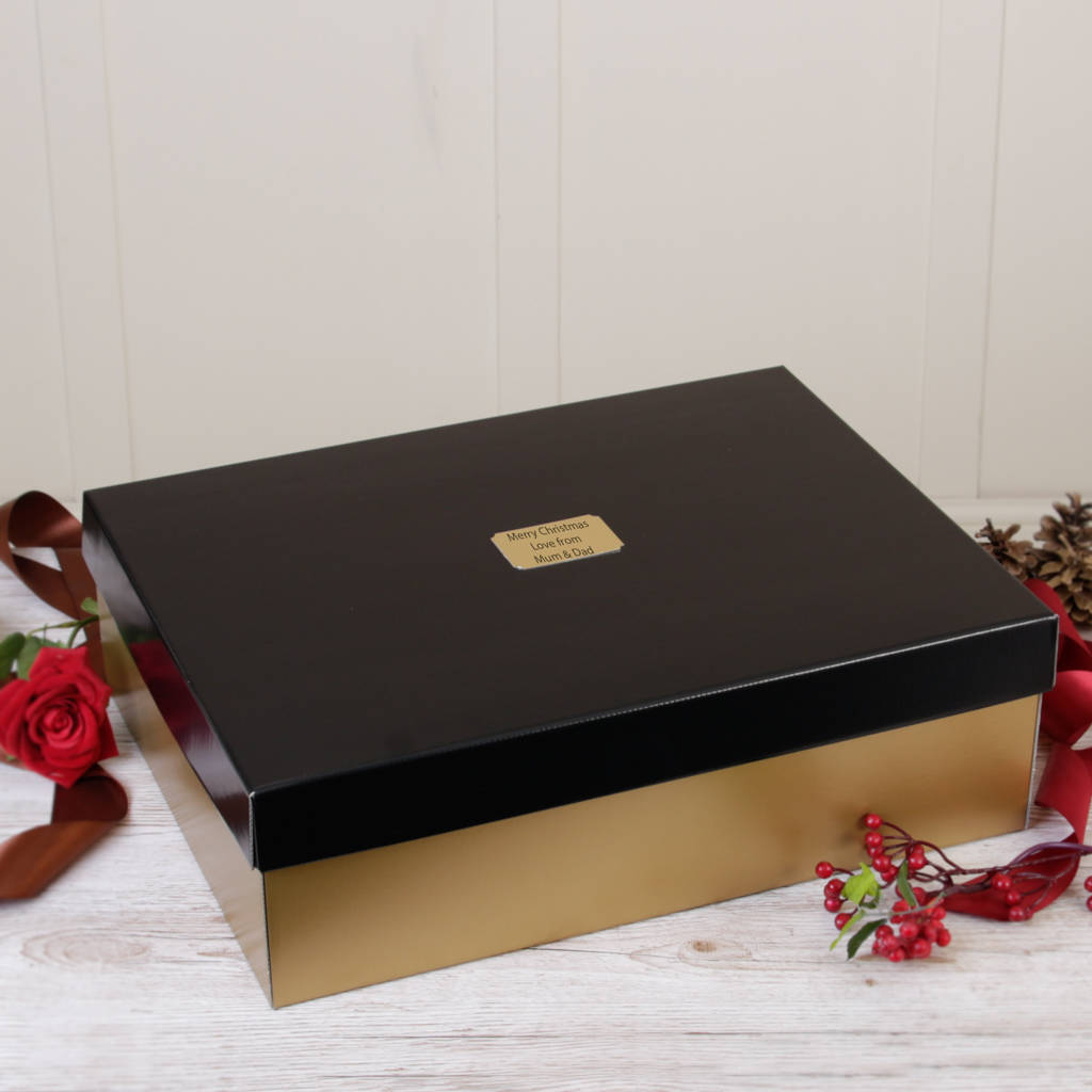Original Extra Large Personalised Christmas Gift Boxes 