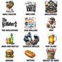 Personalised BBQ Barbecue Cooking Apron, thumbnail 2 of 12