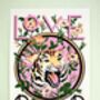 A2 'Love Is Power' Silk Screen Print, thumbnail 2 of 7