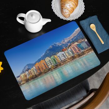 Placemats Featuring Innsbruck Cityscape Austria, 2 of 2