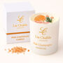 Pink Champagne Crystal Candle Infused With Pink Himalayan Salt Crystal, thumbnail 1 of 9