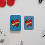 Personalised Tattoo Heart Playing Cards In A Tin, thumbnail 3 of 8