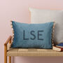University/College Town Personalised Velvet Cushion, thumbnail 4 of 9