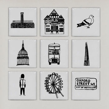 London Illustrated Wall Art Small, 3 of 6