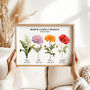 Birth Flower Mum Print, thumbnail 3 of 7