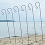 Six Shepherds Crook Garden Border Hooks 100cm, thumbnail 1 of 8