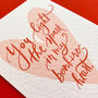 Romantic Valentines Card For Him, thumbnail 1 of 7