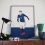 Andy Robertson Scotland Football Poster, thumbnail 1 of 3