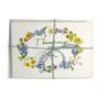 'Thinking Of You' Floral Garland Greetings Card, thumbnail 3 of 5