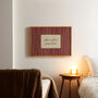 Night Night Sleep Tight Striped Bedroom Print, thumbnail 6 of 9