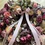 Cottage Style Dried Flower Wreath, thumbnail 8 of 8