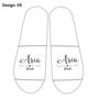 Custom Non Slip Spa Slippers For Wedding Bridesmaids, thumbnail 6 of 10