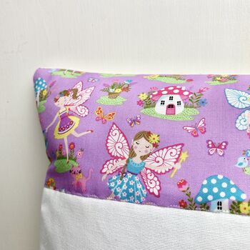 Purple Fairy Name Cushion, 5 of 6