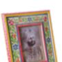 Floral Hand Painted Photo Frame, thumbnail 2 of 3