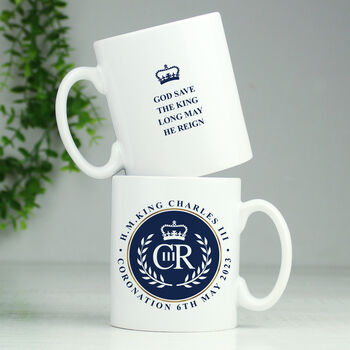 Personalised King Charles Commemorative Mug, 2 of 4