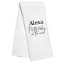 Funny Alexa Christmas Tea Towels, thumbnail 5 of 6
