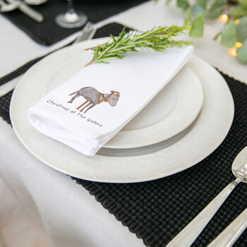 Personalised Illustrated Napkins For Christmas, 2 of 5