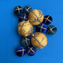 Bespoke Handmade Saree Bollywood Belle Christmas Bauble, thumbnail 5 of 8